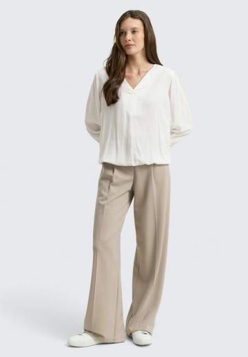 Атласная блузка