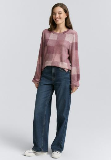 Длинный пуловер