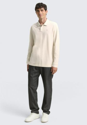 Поло с длинным рукавом