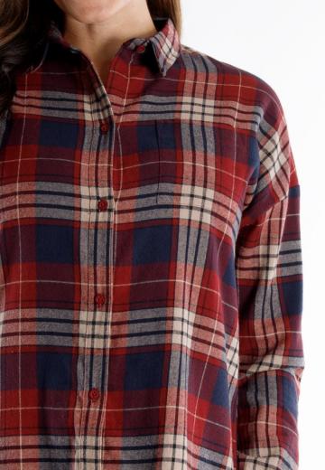 Фланелевая рубашка