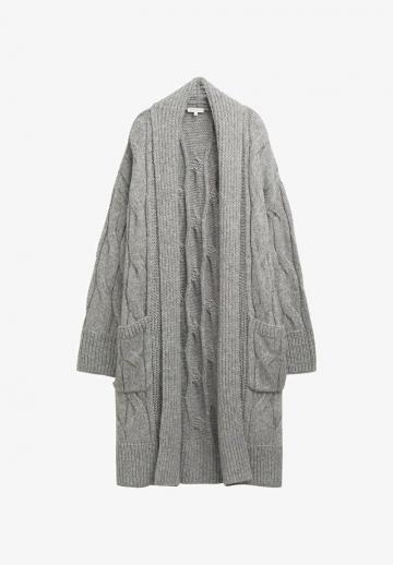 Длинный кардиган