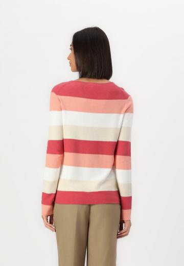 Пуловер в полоску