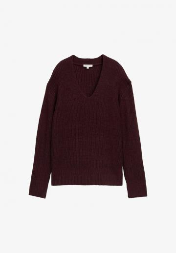 Длинный пуловер