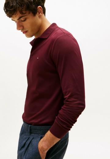 Поло с длинным рукавом