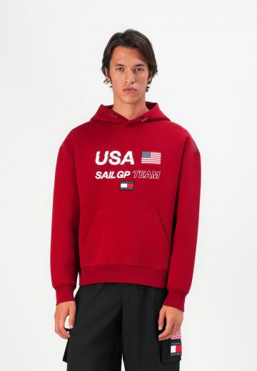 Пуловер с капюшоном