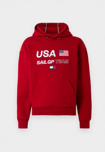 Пуловер с капюшоном