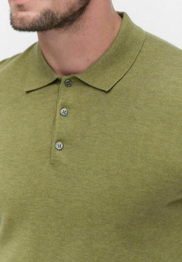 Поло с длинным рукавом