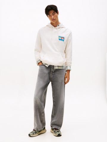 Пуловер с капюшоном