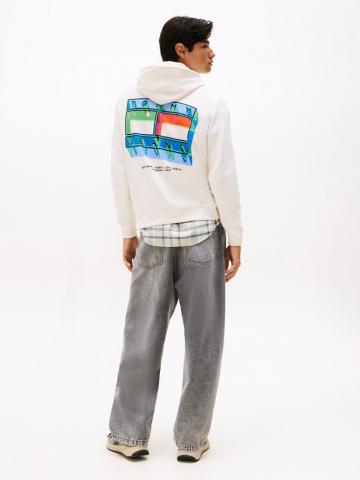 Пуловер с капюшоном