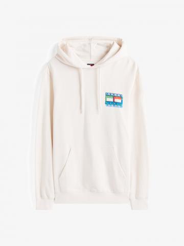 Пуловер с капюшоном