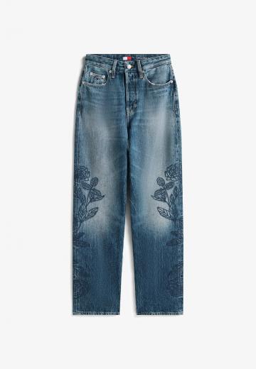 Прямые джинсы