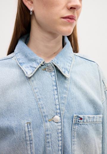 Куртка с накладнымит карманами