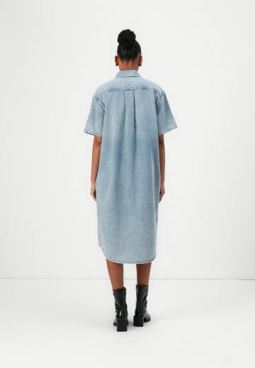 Джинсовое платье