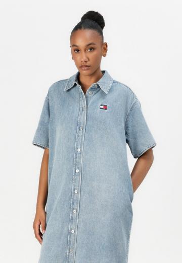 Джинсовое платье