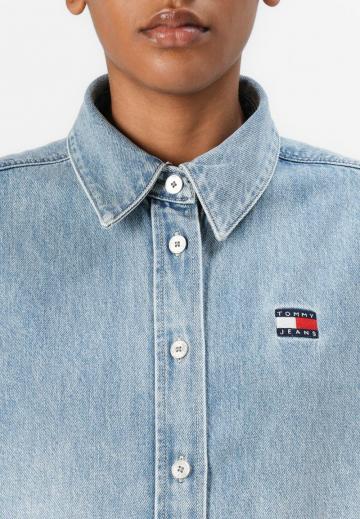 Джинсовое платье