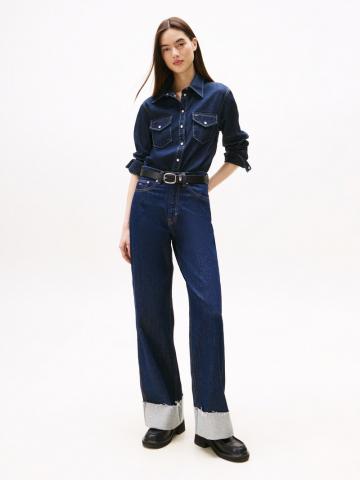 Джинсовая блузка