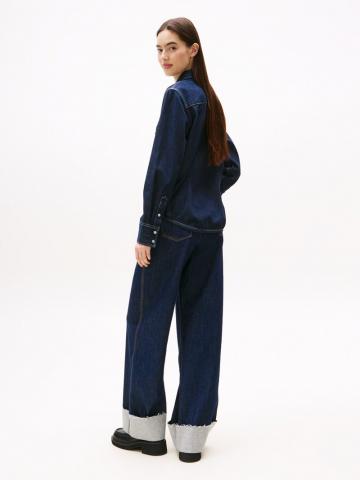 Джинсовая блузка