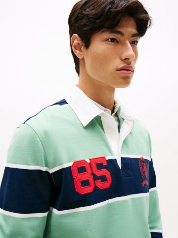 Поло с длинным рукавом