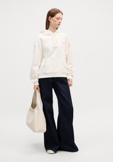 Пуловер с капюшоном