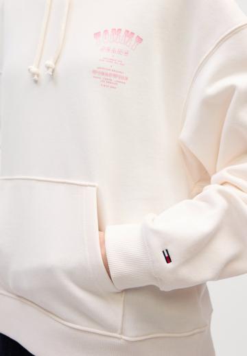 Пуловер с капюшоном