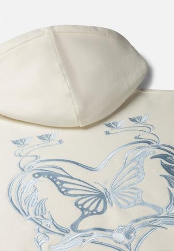 Пуловер с капюшоном