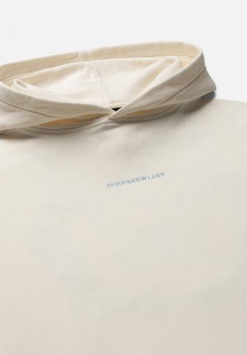 Пуловер с капюшоном