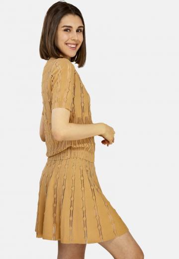 Вязаная юбка