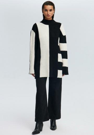 Длинный пуловер