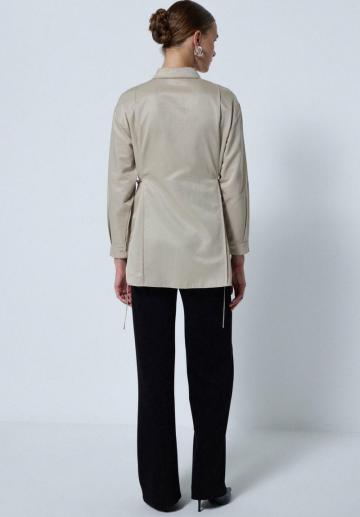 Атласная блузка