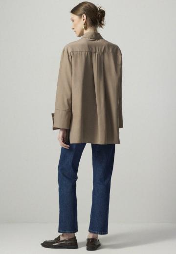 Длинная блузка