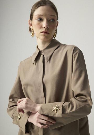 Длинная блузка