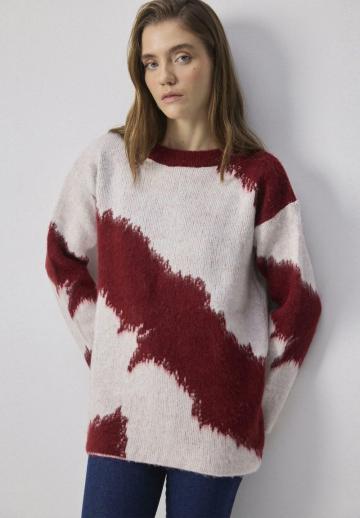 Длинный пуловер