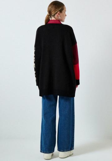 Длинный пуловер