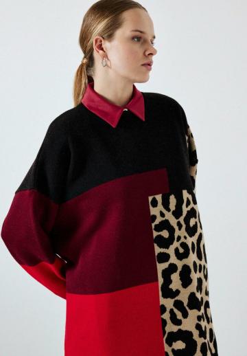 Длинный пуловер