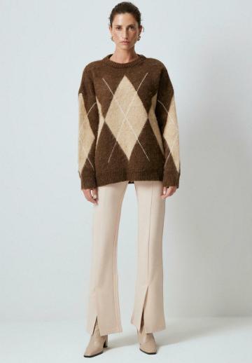 Длинный пуловер