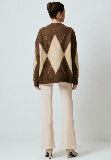 Длинный пуловер