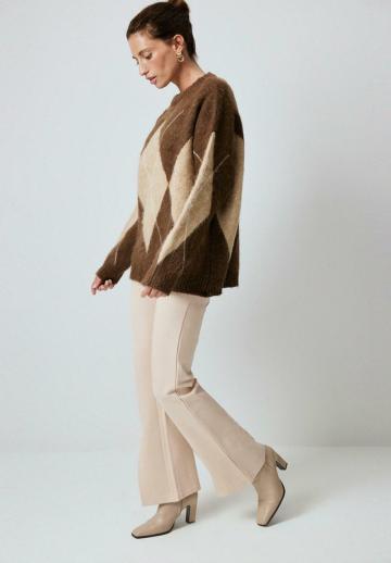 Длинный пуловер