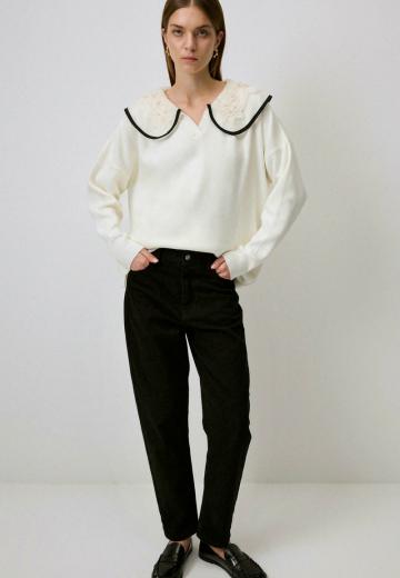 Длинный пуловер