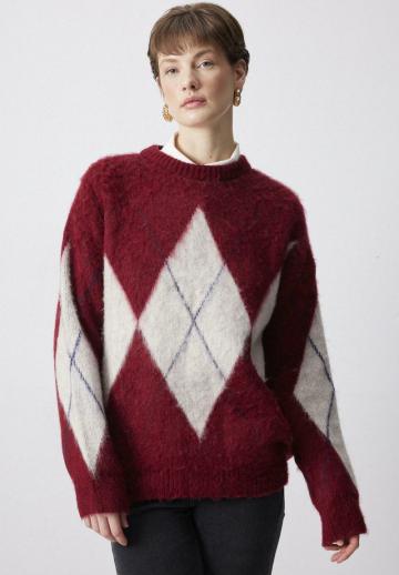 Длинный пуловер