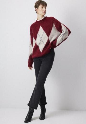 Длинный пуловер