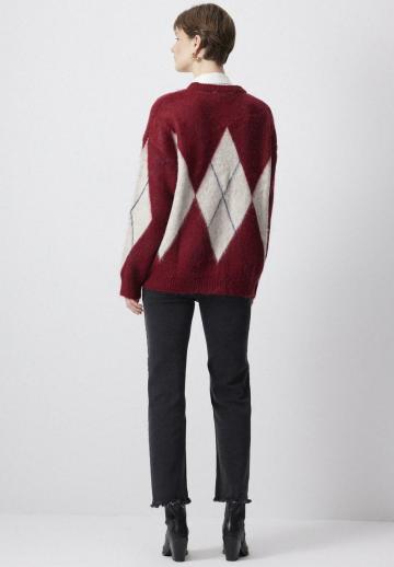 Длинный пуловер