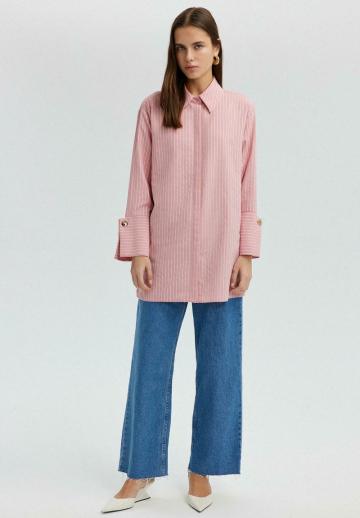 Длинная блузка