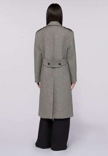 Шерстяное пальто