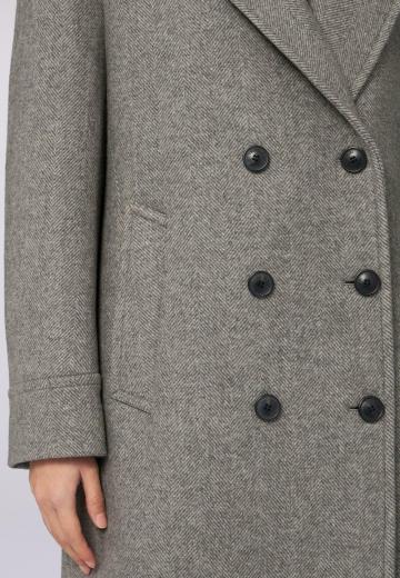 Шерстяное пальто