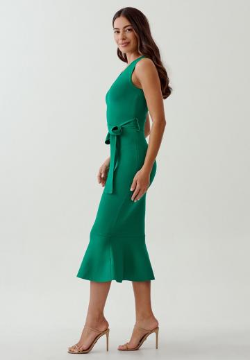 Вязаное платье