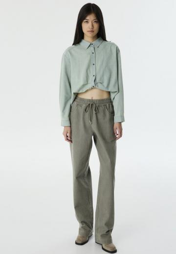 Джинсовая блузка