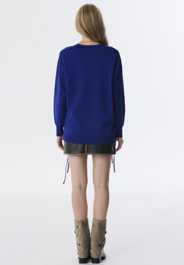 Длинный пуловер