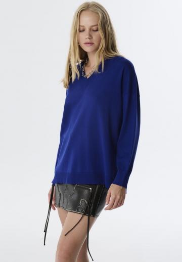 Длинный пуловер