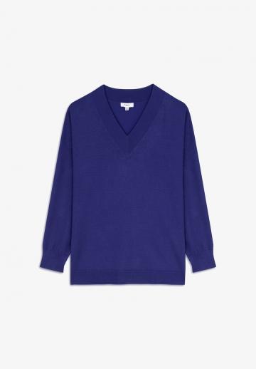 Длинный пуловер