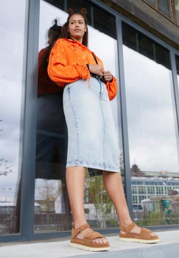 Босоножки на платформе